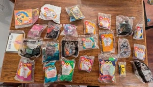 Huge Mixed Lot of 44 McDonalds / Fast Food Happy Meal Toys Sealed 1997-2020 - Picture 1 of 2