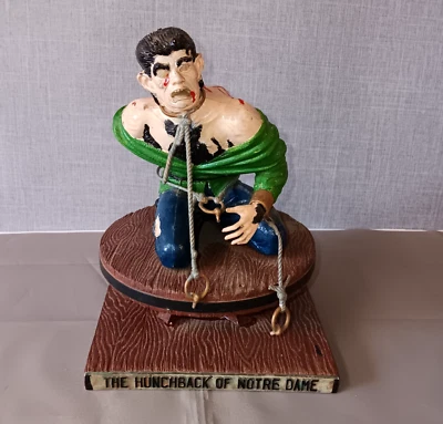 VTG 1963 Aurora Hunchback Model Kit Built Up FIRST ISSUE Universal Monsters Goth - Image 1 of 4