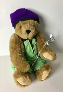 THE VERMONT TEADDY BEAR COMPANY BEAR WITH CROCHES - Picture 1 of 5