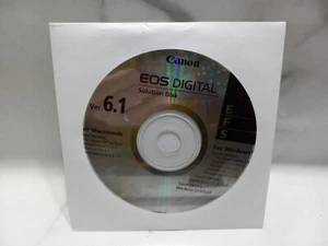 Canon Digital Camera Solution Disk ver. 6.1 New Unused - Afbeelding 1 van 3