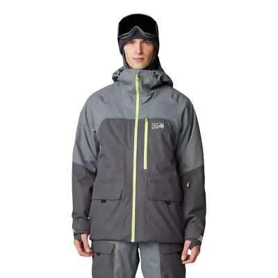 Mountain Hardwear Firefall Insulated Men's Winter Jacket, Volcanic/Foil, X-Large - Image 1 of 4