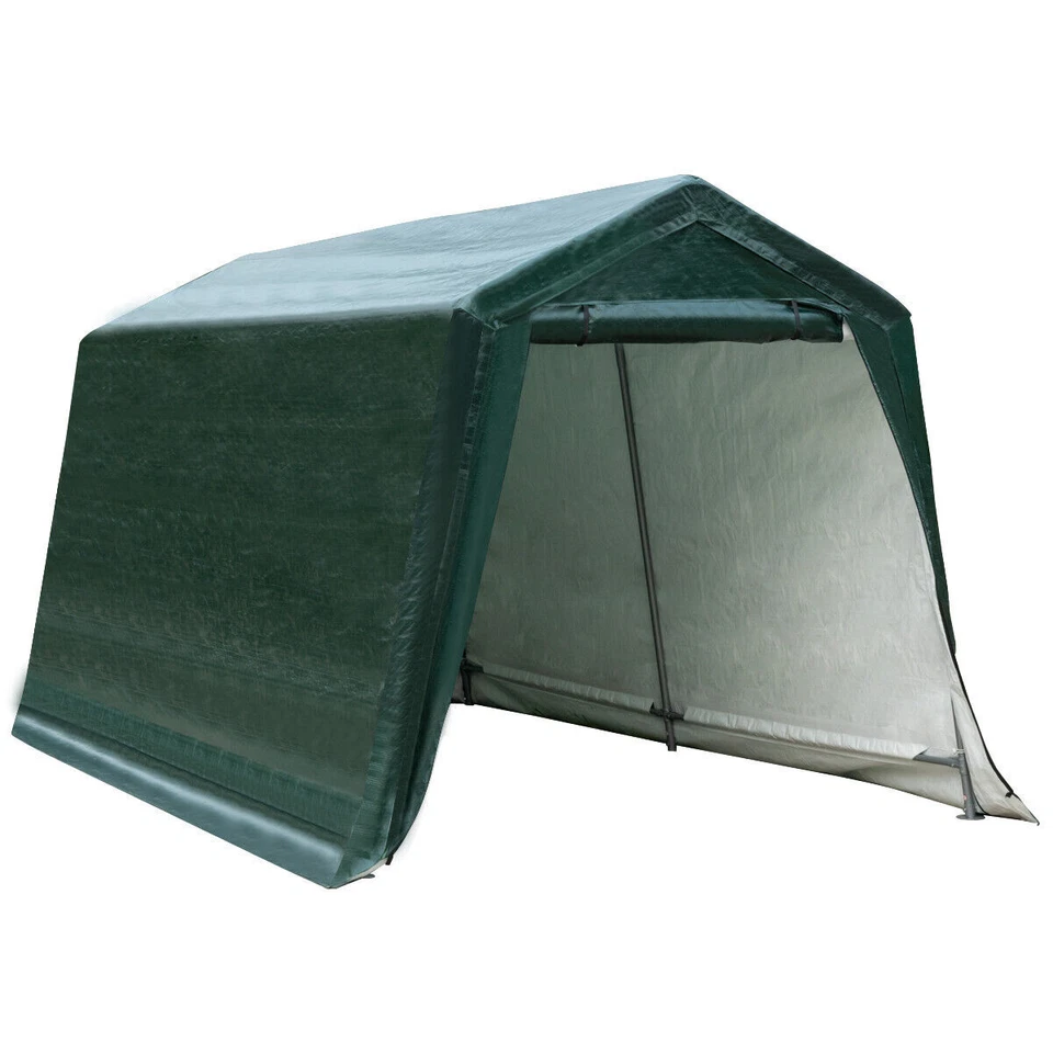 Costway Patio Car Tent Storage Canopy, 8x14' - Green (OP70137)