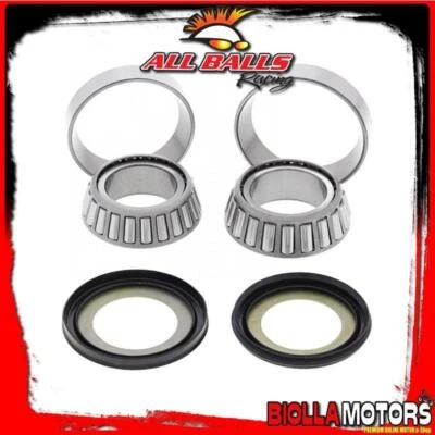 22-1023 KIT CUSCINETTI DI STERZO Kawasaki KX125 125cc 2001- ALL BALLS Foto 1 de 4