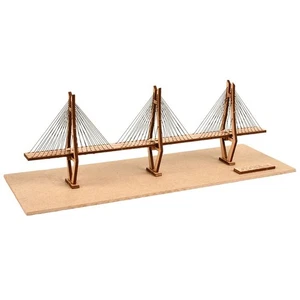 Youngmodeler Geo Ga Grand Bridge DIY Holzarchitektur Modellbausatz für Bastler - Bild 1 von 5
