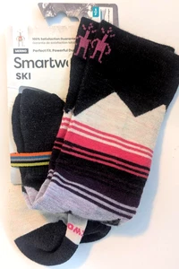 NEU MIT ETIKETT SMARTWOOL DAMEN SKI BERG MUSTER OTC SOCKEN S, SMALL, GEZIELTE POLSTERUNG - Bild 1 von 1