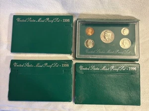 1996 U.S. Mint Proof Set – Original Packaging – 5 Coin Set – Four Included - Picture 1 of 1