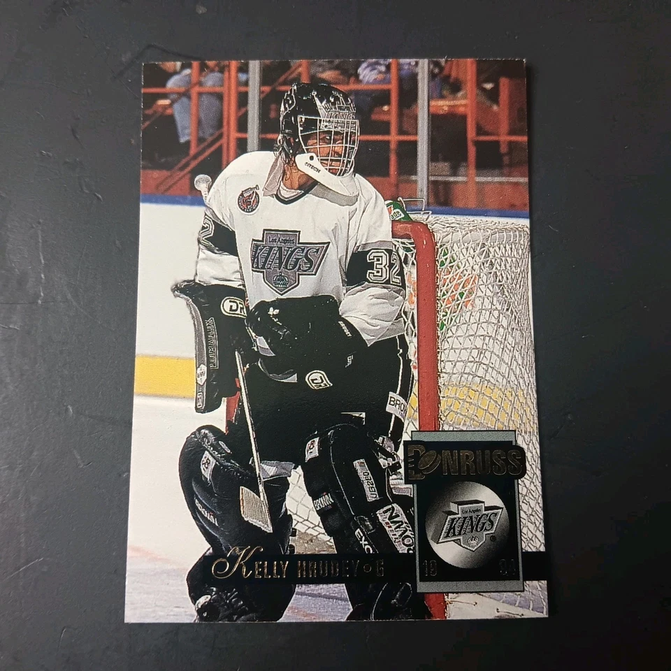 Kelly Hrudey 1993-94 Donruss #161 Los Angeles Kings Hockey - Image 1 of 2