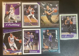 Tyrese Halliburton 2020-21 Panini Rookie 7 Card Lot Sacramento Kings - Picture 1 of 2