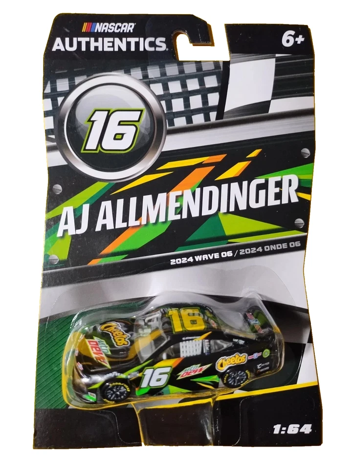 AJ Allmendinger Mt Dew Cheetos #16  1/64 Authentics 2024 Wave 06 FREE SHIPPING! - Image 1 of 1