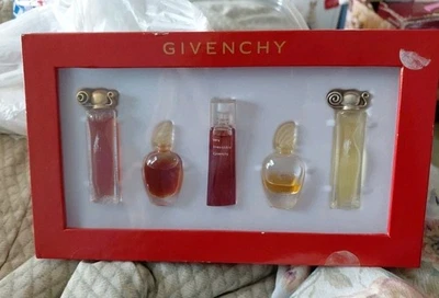 Givenchy 5 мини бутылка комплект духи туалетная вода Amarige органза очень неотразимый как новый в коробке - Изображение 1 из 4