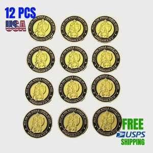 12 PCS. *Put On the Whole Armor of God* EPHESIANS 6:13-17 Gift Coins - Picture 1 of 14