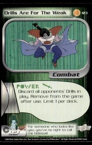 2001 Dragon Ball Z Score Trunks Saga Drills Are For The Weak English #123 - Picture 1 of 2