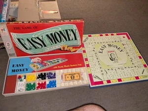 Juego de mesa 1956 The Game of Easy Money Milton Bradley 4620 completo - Imagen 1 de 7