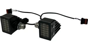 Custom Dynamics Performance FXLRST Front Turn Signals - Black LED Low Rider ST - Picture 1 of 10