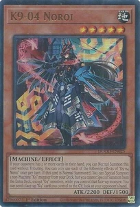 K9-04 Noroi DOOD-EN025 Ultra Rare Yugioh YGO Doom of Dimensions - Picture 1 of 1