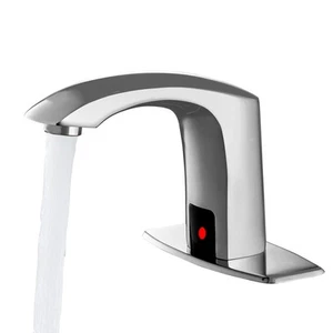 Bathroom Automatic Touchless Faucet Motion Sensor Activated Hands Free Basin ... - Picture 1 of 8
