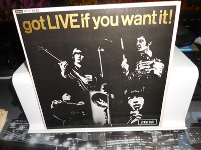 THE ROLLING STONES. " GOT LIVE IF YOU WANT IT! " 7" EP. UK REPRESS 1972 P/S NM. - Image 1 of 4