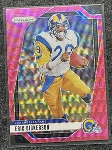 2024 Panini Prizm #173 Eric Dickerson Pink Wave Los Angeles Rams - Bild 1 von 2