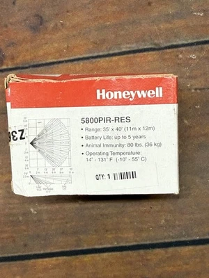 Brand New Honeywell 5800PIR-RES Wireless PIR, Pet Immune Motion Sensor - Image 1 of 2