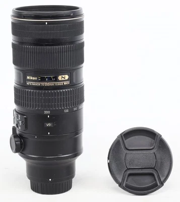 Nikon AF-S NIKKOR 70-200mm f/2.8 G II ED VR Autofocus IF Lens, Black - Image 1 of 4