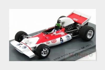 1:43 Spark Brm F1 P153 #4 Argentina Gp 1972 Reine Wisell Red White S5272 Modelli - Immagine 1 di 2