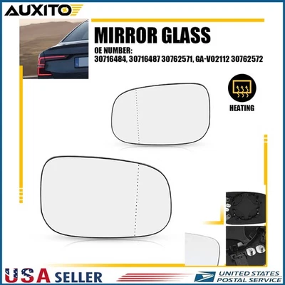 Par de cristales espejos térmicos aptos para Volvo C70 2008-2013 2,5 L Turbo C30 S40 V50 Foto 1 de 4