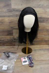Peluca de diadema Civrie para mujer negra 26 pulgadas rizada recta diadema pelucas - Imagen 1 de 2