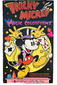Disney TRICKY MICKEY Mouse Magic Colorforms Toy