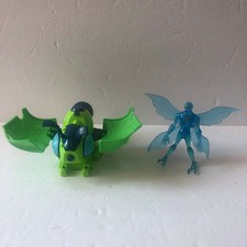 Bandai Ben 10 Alien Force Alien Creatures Big Chill and Vehicle Set - Complete