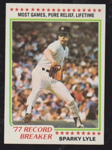 Topps Baseball 1978 #2 Sparky Lyle casi nuevo **** envío gratuito **** - Imagen 1 de 1