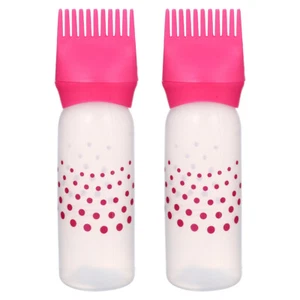 2 Pezzi Strumento Colorazione Capelli Bottiglia Lavaggio a Secco per Tintura Bottiglie - Foto 1 di 11