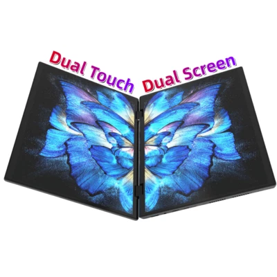 14 Inch 2 In 1 Laptop Dual Screen 16GB RAM 512GB SSD WIN 11 Touch screen Monitor - Image 1 of 4