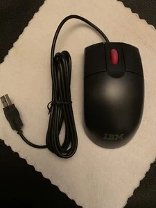 New Old Stock - IBM Optische Maus Verkabelt Neu - USB Anschluss - Sammlung - Bild 1 von 7