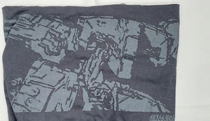 Camiseta Metal Gear Solid 3xl Gris Uni Videojuego Hideo Kojima Serpiente Sólida - Imagen 1 de 4