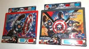 Captain America First Avenger 28 Pieces 3D Puzzle Lot of (2), NEW - Picture 1 of 6