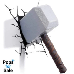 Marvel 3D LED Light Thor Hammer - Picture 1 of 2