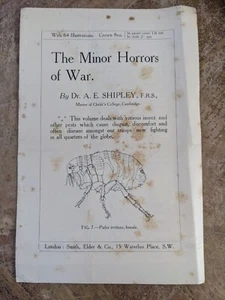 Order Form "The Minor Horrors of War"  - Picture 1 of 3