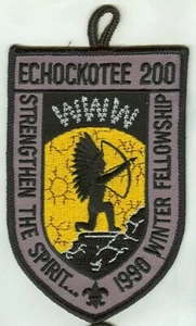 Echockotee Lodge 200 1990 Fellowship patch set - Picture 1 of 4