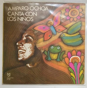 AMPARO OTOA - CHANTE AVEC LES ENFANTS - 1980 MEXICAN LP, GATEFOLD, CHILDREN - Photo 1/5