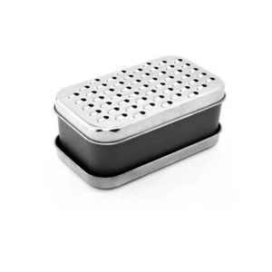 Cheese Grater With Food Storage Container & Lid - BNIB Authentic - UK Seller - Picture 1 of 2