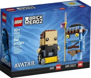 LEGO 40554 BRICKHEADZ Jake Sully & His Avatar - Neu & Versiegelt - Nicht mehr im Handel erhältlich Dez 2023 - Bild 1 von 1