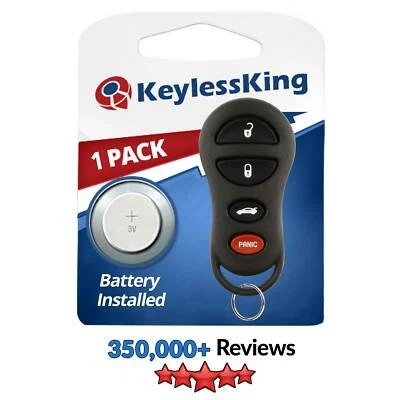 Replacement Car Key Fob Remote for 300M Concorde LHS Intrepid Liberty 04602260 Foto 1 de 4