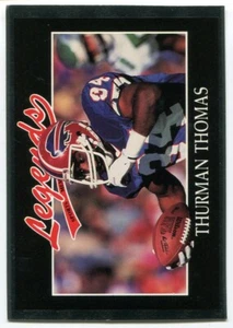 Revista de recuerdos deportivos Legends 1991 #47 Thurman Thomas Buffalo Bills - Imagen 1 de 4
