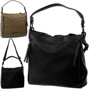 ESPRIT Damen Handtasche mittelgroß, 2x Riemen, Schulter Umhänge Tasche Hobo NEU - Picture 1 of 10