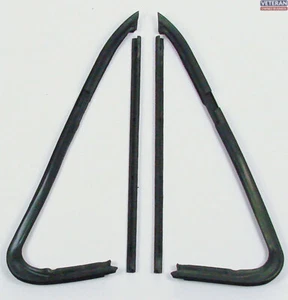 Vent Window Weatherstrip Set 4pc 73-80 Chevy GMC Pickup Blazer Jimmy Suburban - Foto 1 di 1
