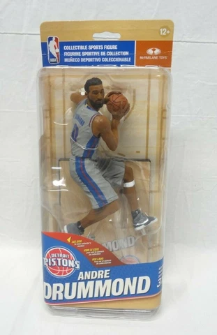 NBA Detroit Pistons #0 Andre Drummond 6" Action Figure by McFarlane Toys 2017 Cover