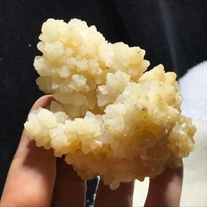 Beauty White Calcite Flower Natural Crystal mineral specimen/China 199g J051308 - Picture 1 of 11