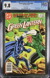 GREEN LANTERN CORPS #206 [1986] - CGC 9.8 - Newsstand - WP - DC Comic - Kilowog - Picture 1 of 3