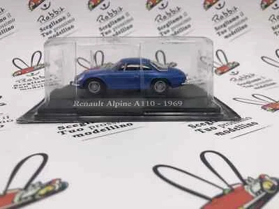 DIE CAST " RENAULT ALPINE A110 - 1969 " SCALA 1/43 RBA AUTO INDIMENTICABILI - Immagine 1 di 4