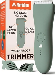 MERIDIAN Body Hair Trimmer for Men, Bikini Trimmer for Women, Ball Trimmer Men, - Picture 1 of 5